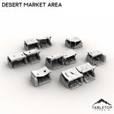 Tabletop Terrain Terrain Desert Market Area