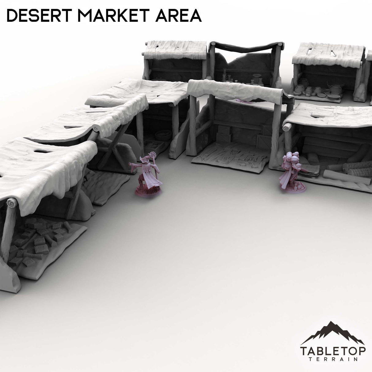 Tabletop Terrain Terrain Desert Market Area