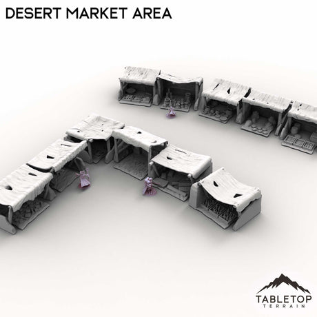 Tabletop Terrain Terrain Desert Market Area