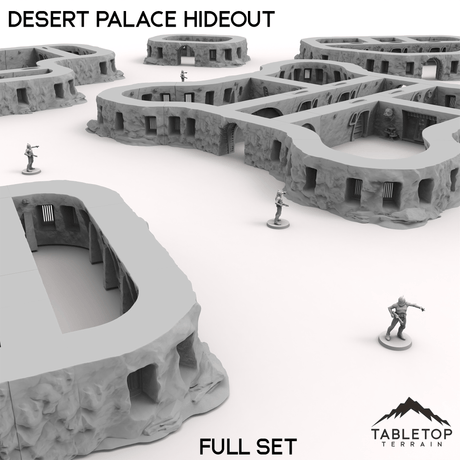 Tabletop Terrain Terrain Desert Palace Hideout