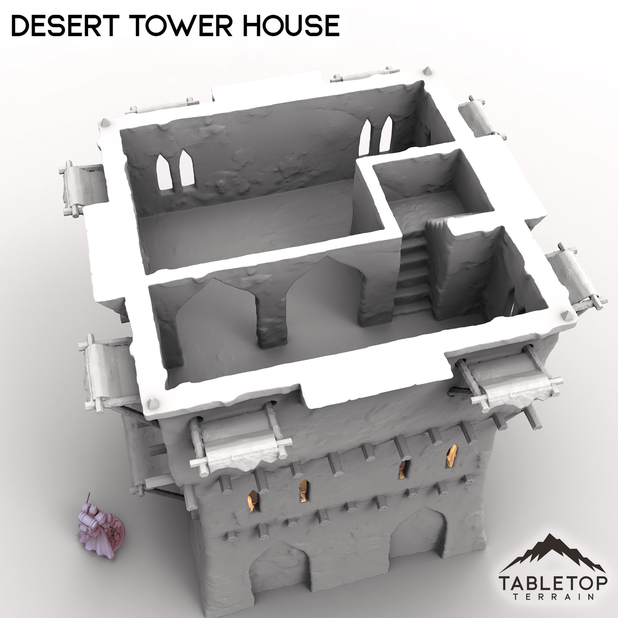 Tabletop Terrain Terrain Desert Tower House