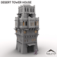 Tabletop Terrain Terrain Desert Tower House