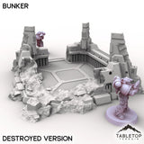 Tabletop Terrain Terrain Destroyed / 32mm Bunker - Chapters Headquarter