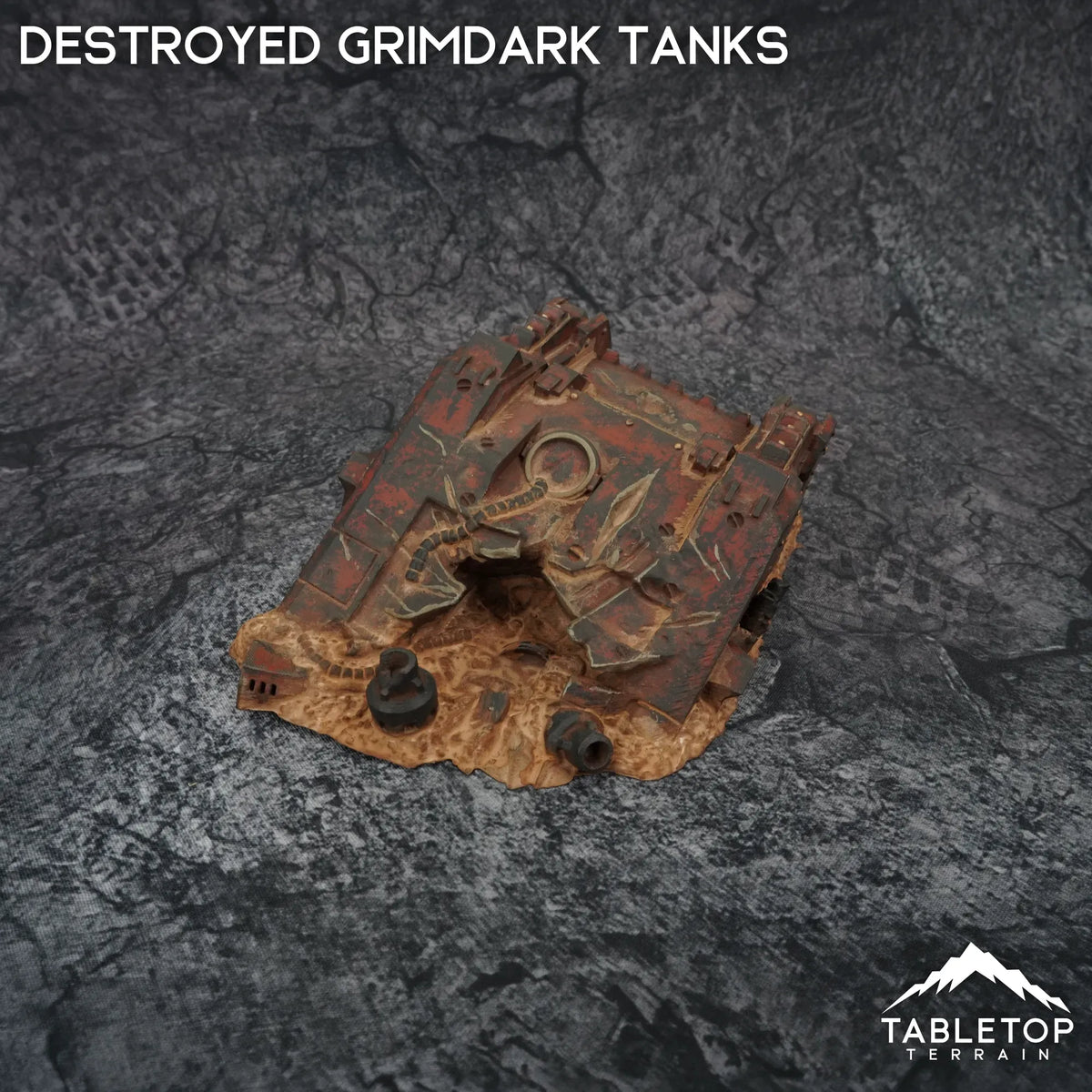 Tabletop Terrain Terrain Destroyed Grimdark Tanks
