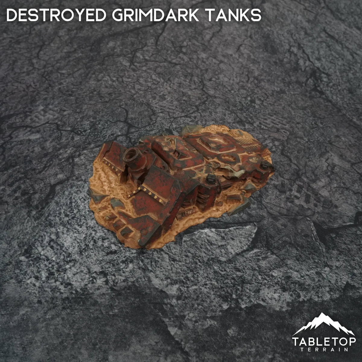 Tabletop Terrain Terrain Destroyed Grimdark Tanks