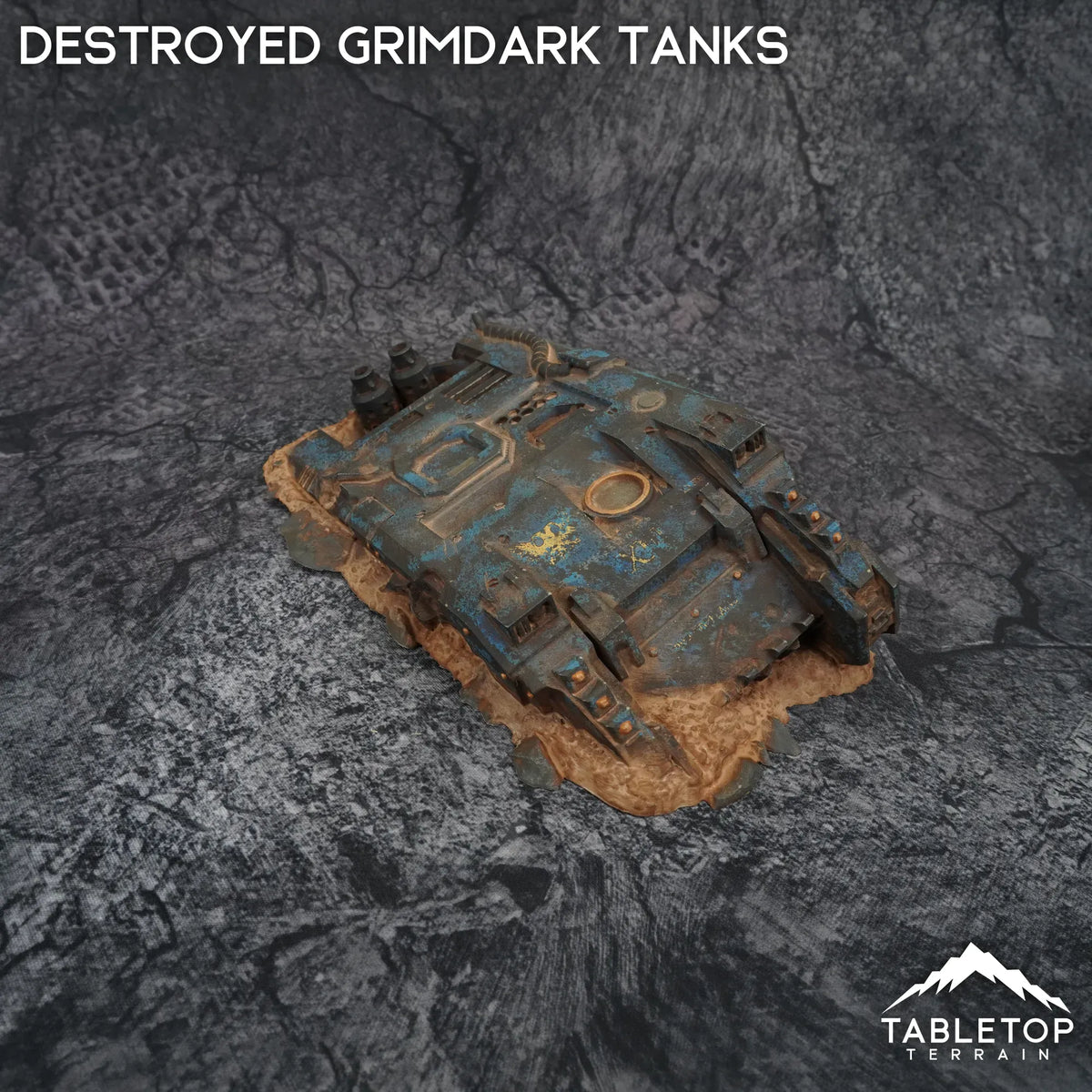 Tabletop Terrain Terrain Destroyed Grimdark Tanks