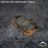 Tabletop Terrain Terrain Destroyed Grimdark Tanks