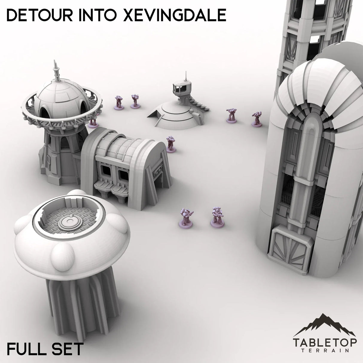 Tabletop Terrain Terrain Detour into Xevingdale