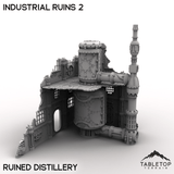 Tabletop Terrain Terrain Distillery Industrial Ruins 2