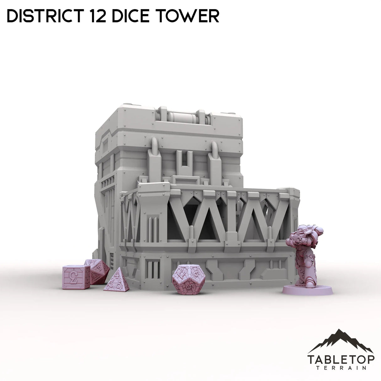 Tabletop Terrain Terrain District 12 Dice Tower