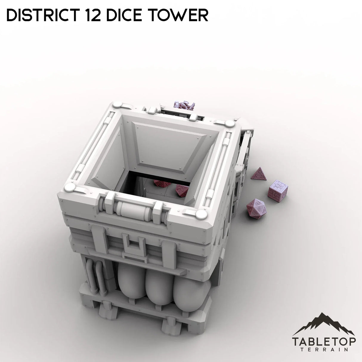 Tabletop Terrain Terrain District 12 Dice Tower