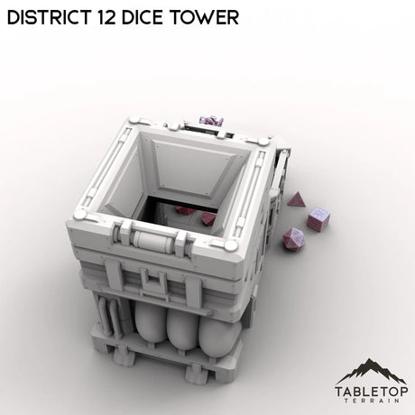 Tabletop Terrain Terrain District 12 Dice Tower
