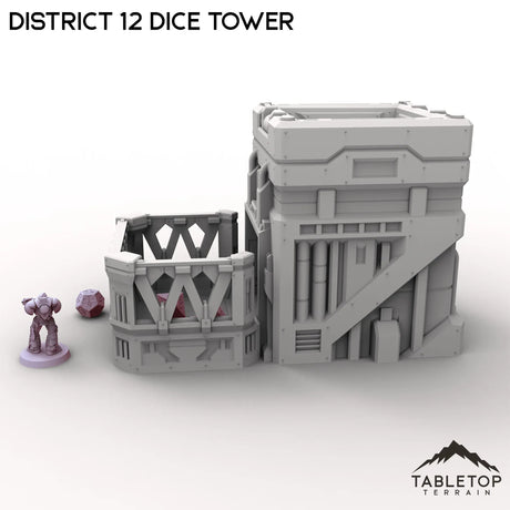 Tabletop Terrain Terrain District 12 Dice Tower