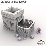 Tabletop Terrain Terrain District 12 Dice Tower