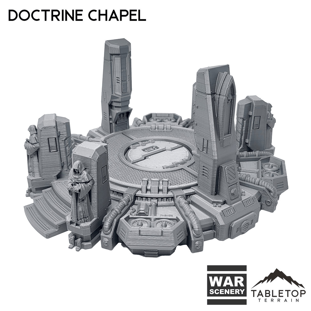 Tabletop Terrain Terrain Doctrine Chapel - Chapters Headquarter