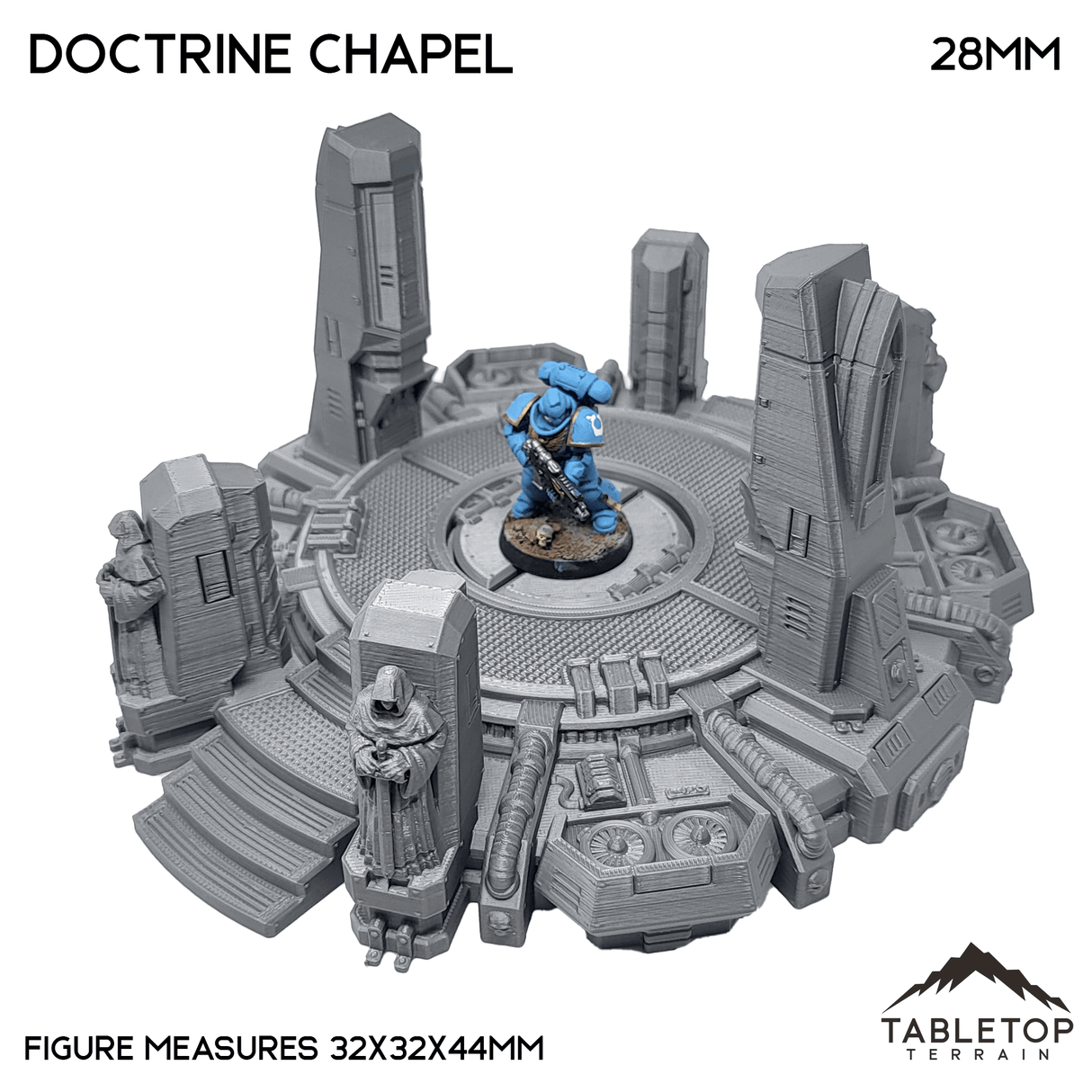 Tabletop Terrain Terrain Doctrine Chapel - Chapters Headquarter