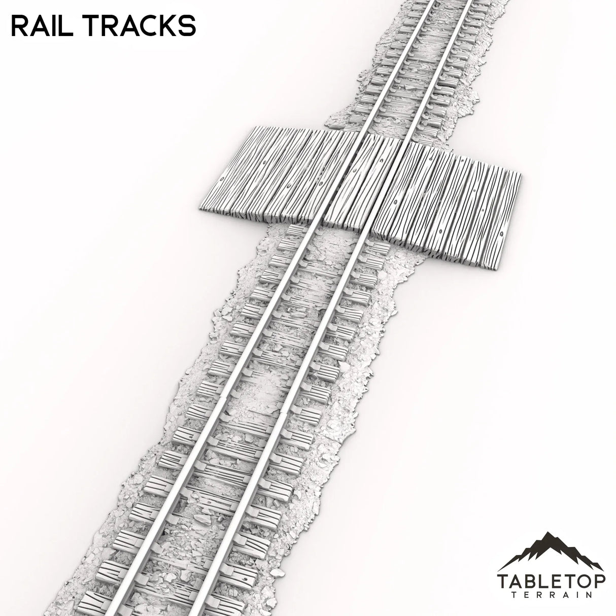 Tabletop Terrain Terrain Dreadwood Rail Set