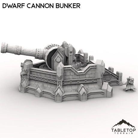 Tabletop Terrain Terrain Dwarf Cannon Bunker