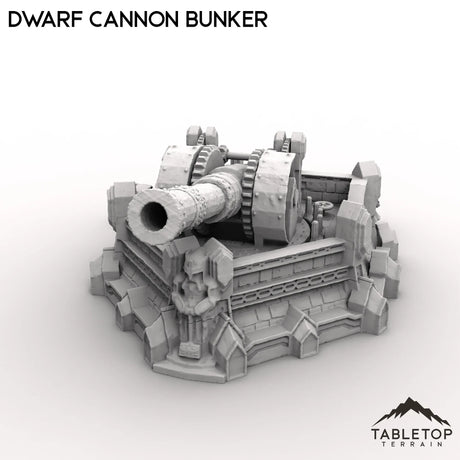 Tabletop Terrain Terrain Dwarf Cannon Bunker