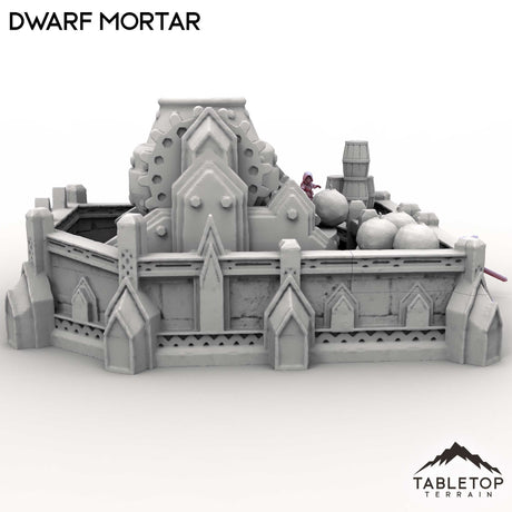 Tabletop Terrain Terrain Dwarf Mortar