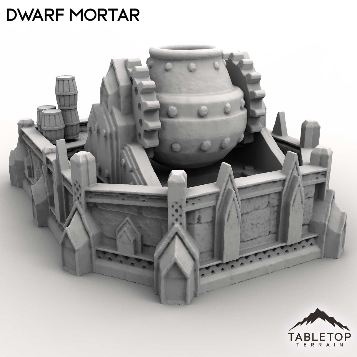 Tabletop Terrain Terrain Dwarf Mortar
