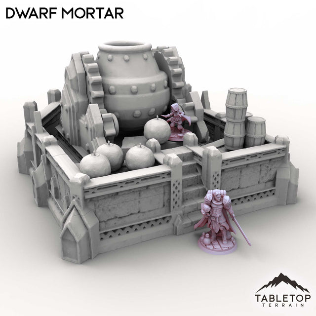 Tabletop Terrain Terrain Dwarf Mortar