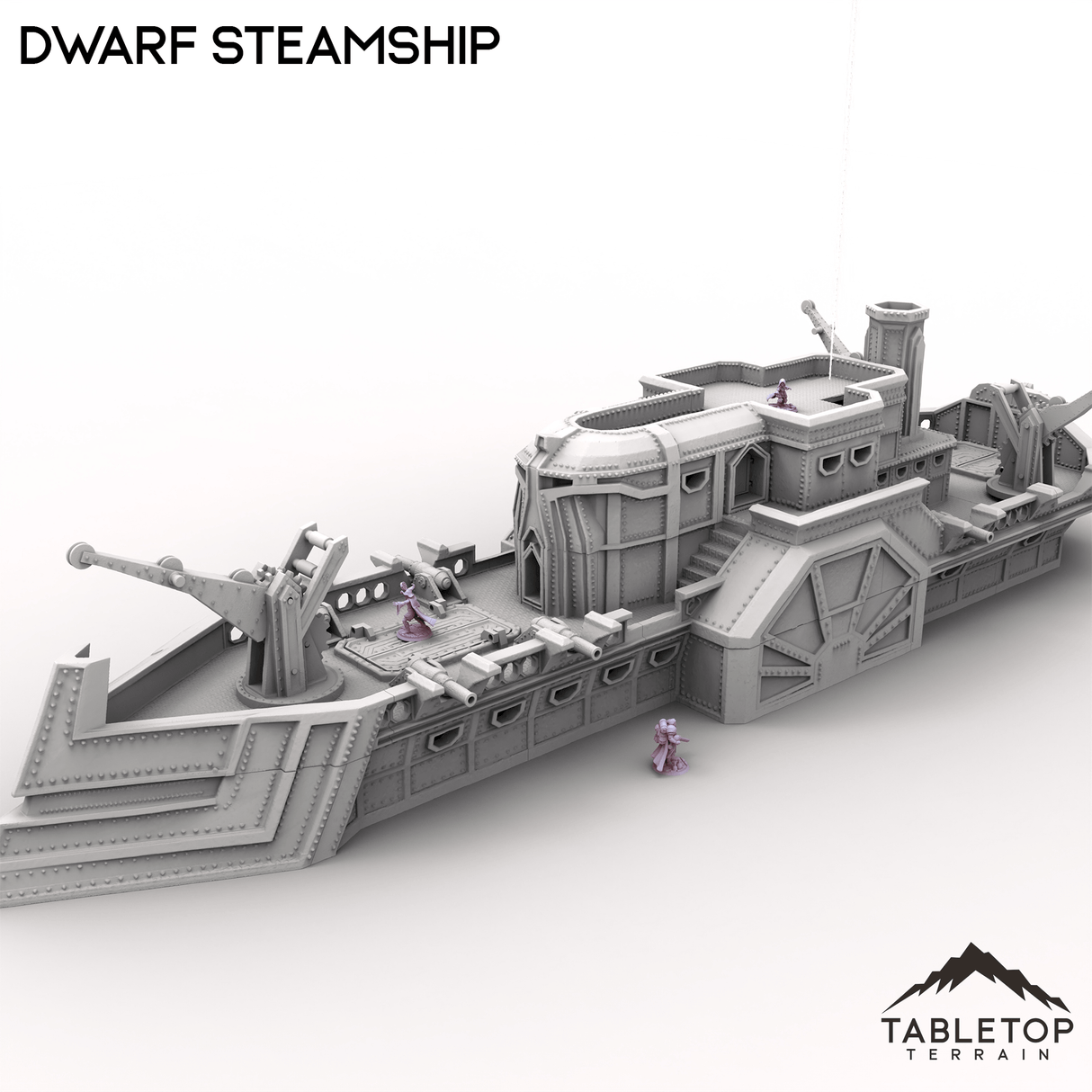 Tabletop Terrain Terrain Dwarf Steam Ship