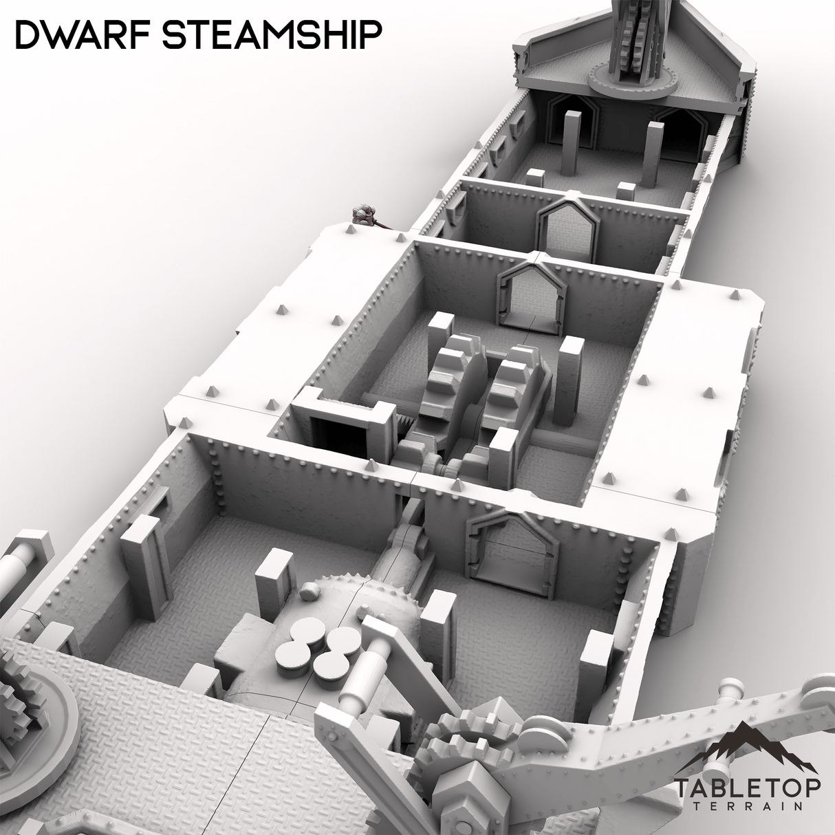 Tabletop Terrain Terrain Dwarf Steam Ship