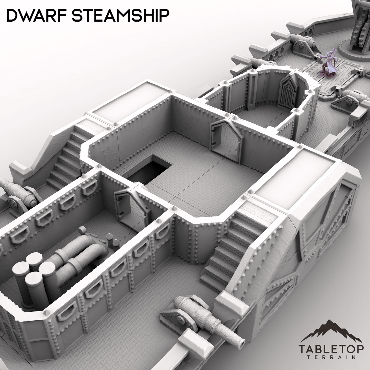 Tabletop Terrain Terrain Dwarf Steam Ship