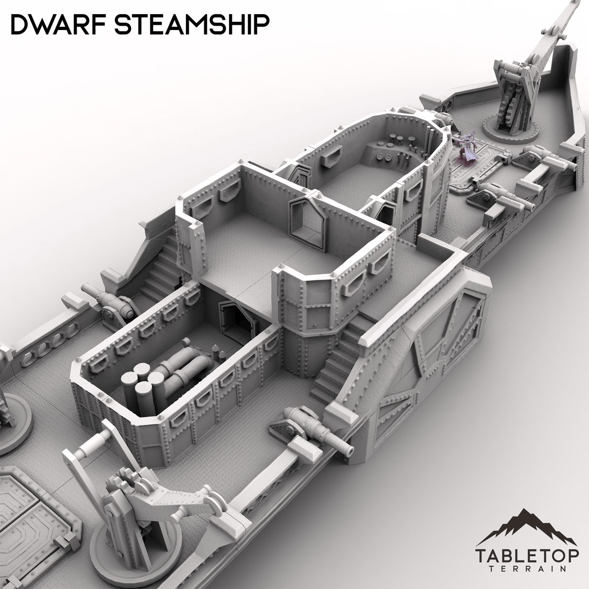 Tabletop Terrain Terrain Dwarf Steam Ship
