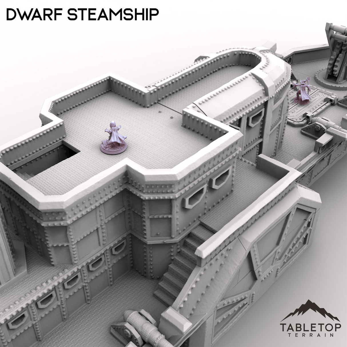 Tabletop Terrain Terrain Dwarf Steam Ship