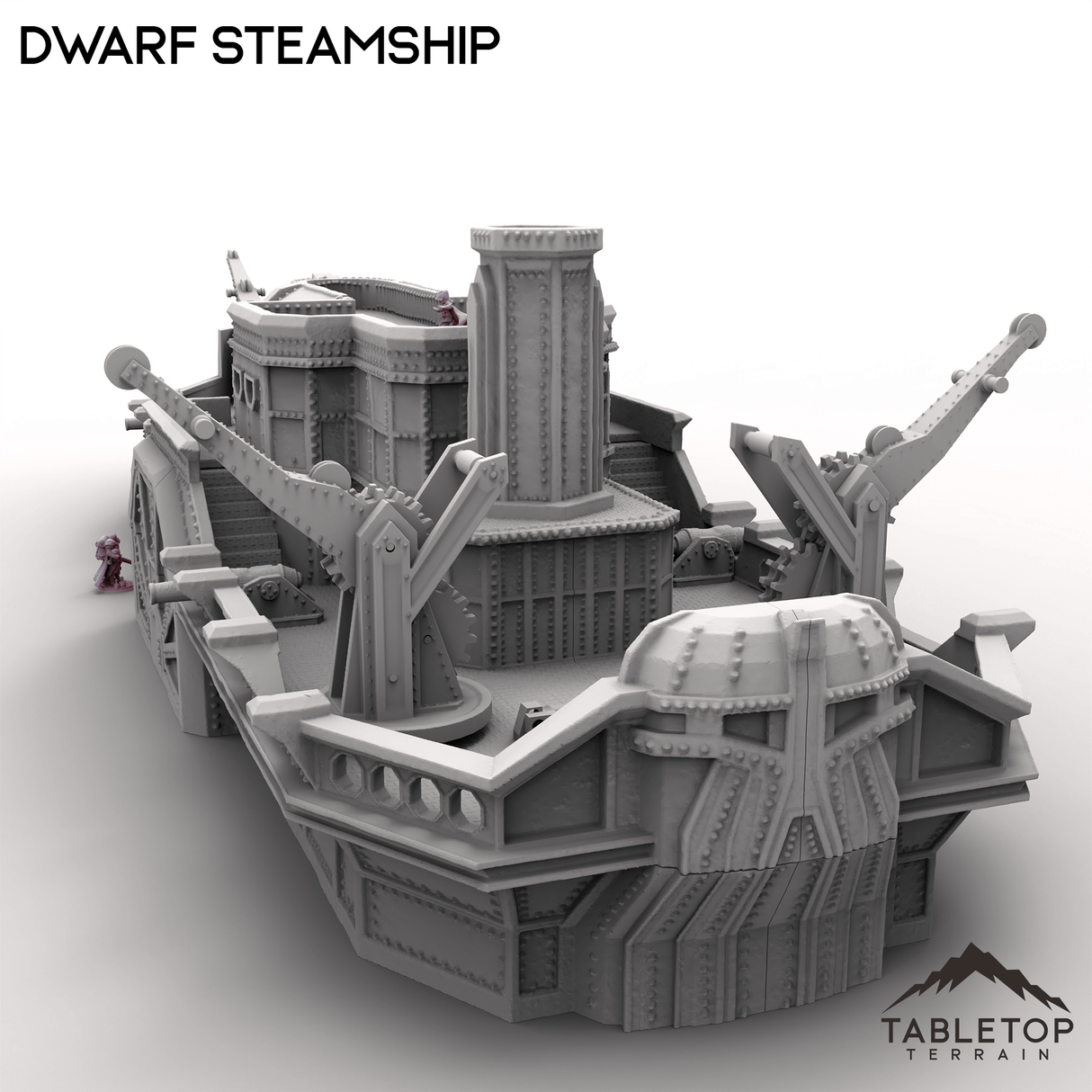 Tabletop Terrain Terrain Dwarf Steam Ship