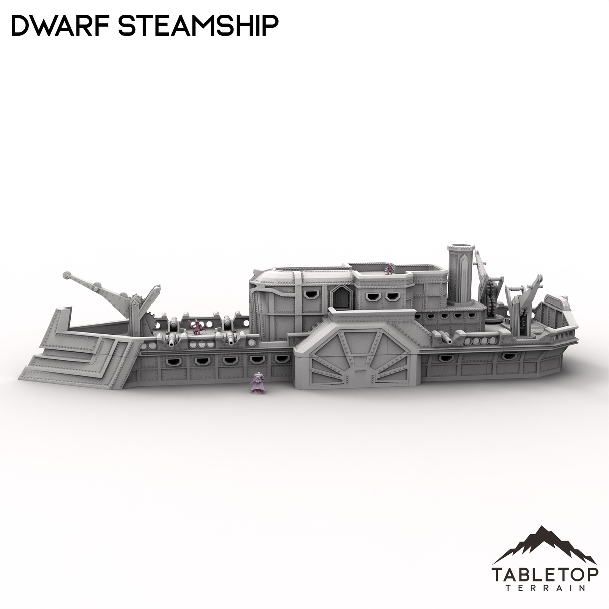 Tabletop Terrain Terrain Dwarf Steam Ship