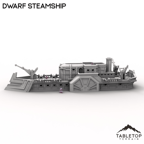 Tabletop Terrain Terrain Dwarf Steam Ship
