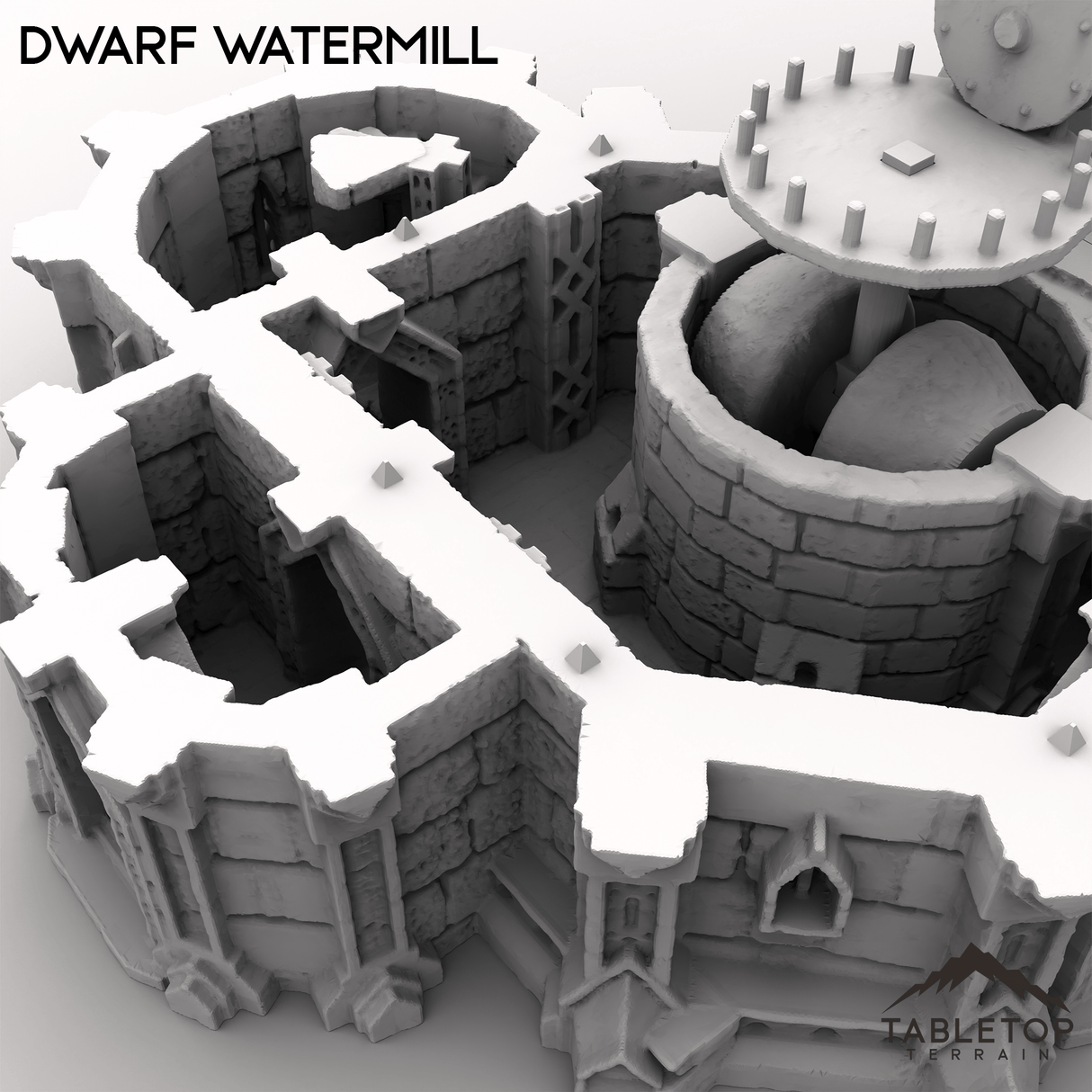 Tabletop Terrain Terrain Dwarf Watermill