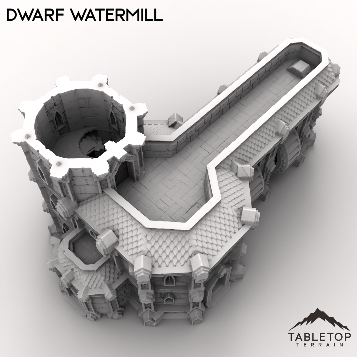 Tabletop Terrain Terrain Dwarf Watermill