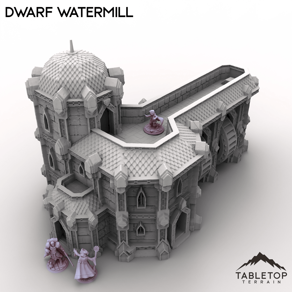 Tabletop Terrain Terrain Dwarf Watermill