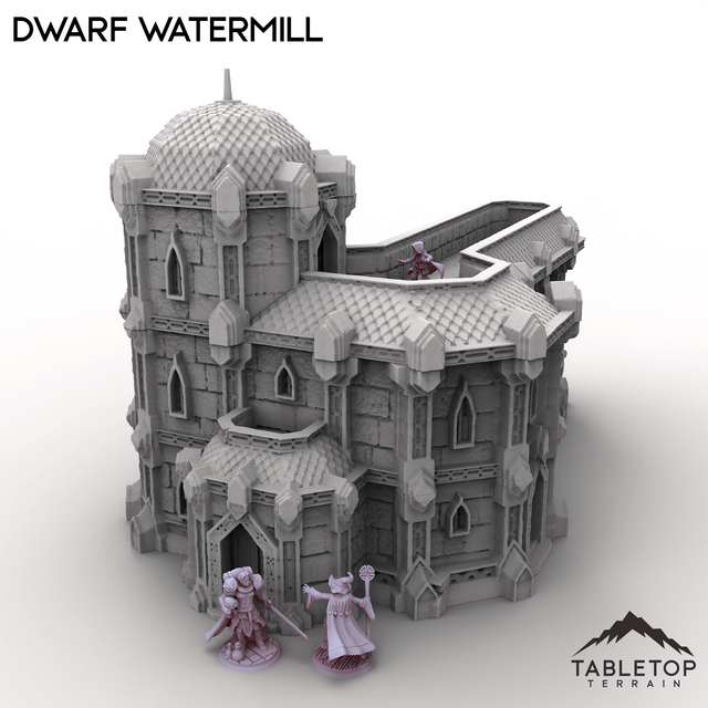 Tabletop Terrain Terrain Dwarf Watermill