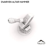 Tabletop Terrain Terrain Dwarven Altar Hammer