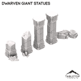 Tabletop Terrain Terrain Dwarven Giant Statues