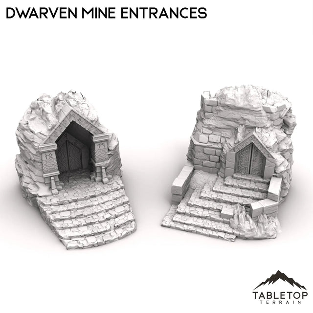 Tabletop Terrain Terrain Dwarven Mine Entrances