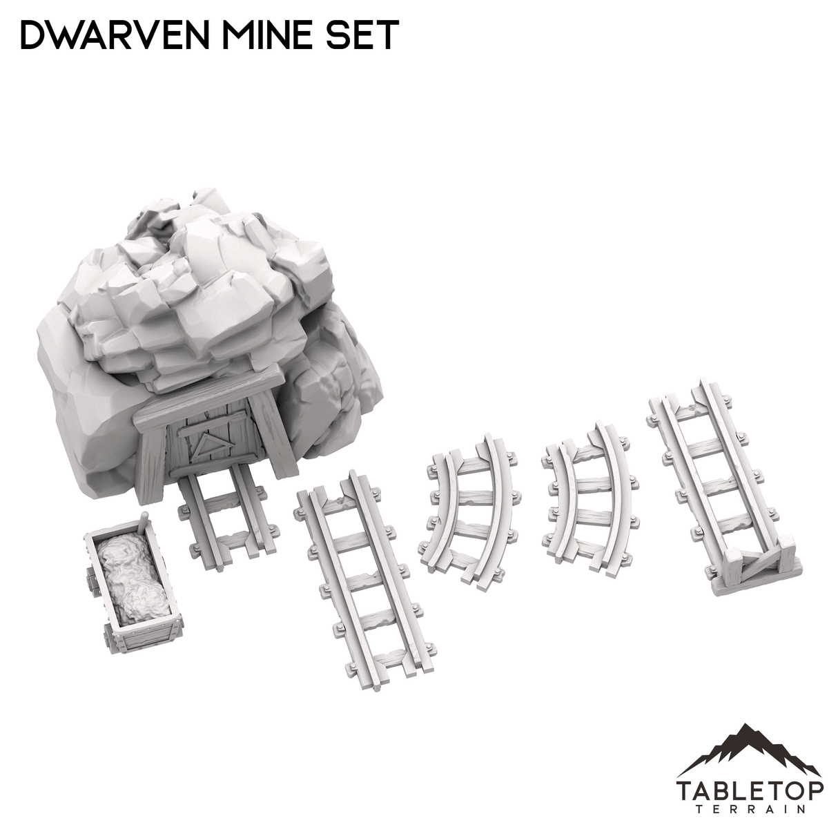 Tabletop Terrain Terrain Dwarven Mine Set