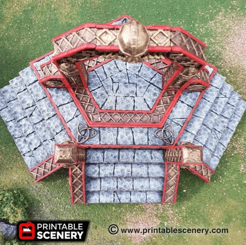 Tabletop Terrain Terrain Dwarven Portal - Fantasy Terrain
