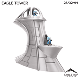 Tabletop Terrain Terrain Eagle Tower - Zanat, The Abandoned World-Ship