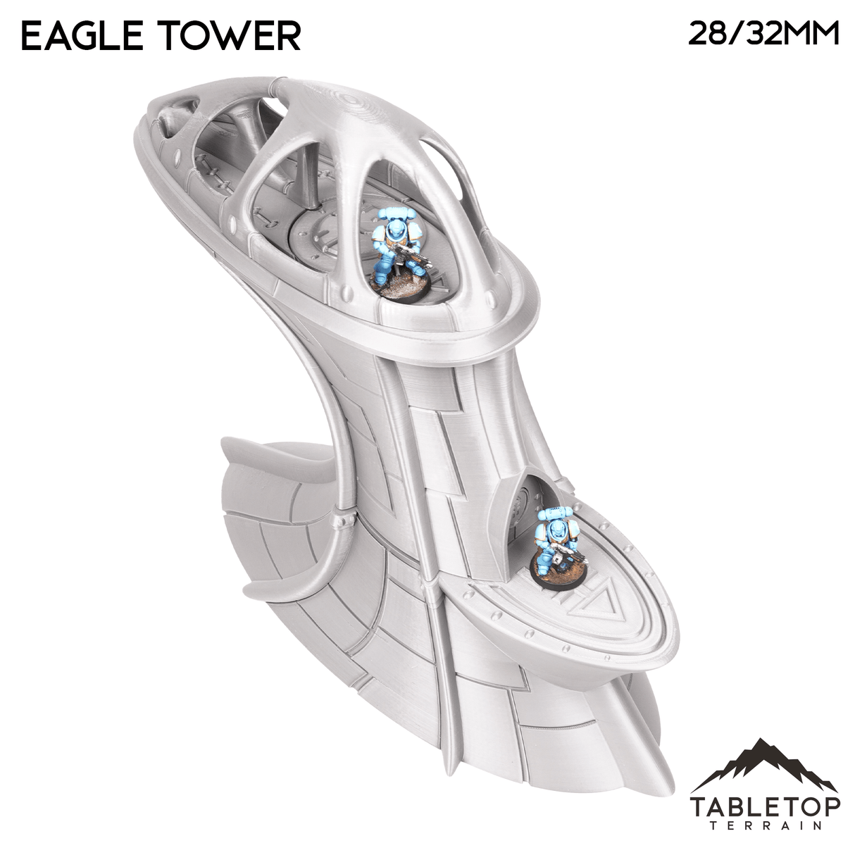 Tabletop Terrain Terrain Eagle Tower - Zanat, The Abandoned World-Ship