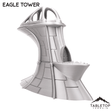 Tabletop Terrain Terrain Eagle Tower - Zanat, The Abandoned World-Ship