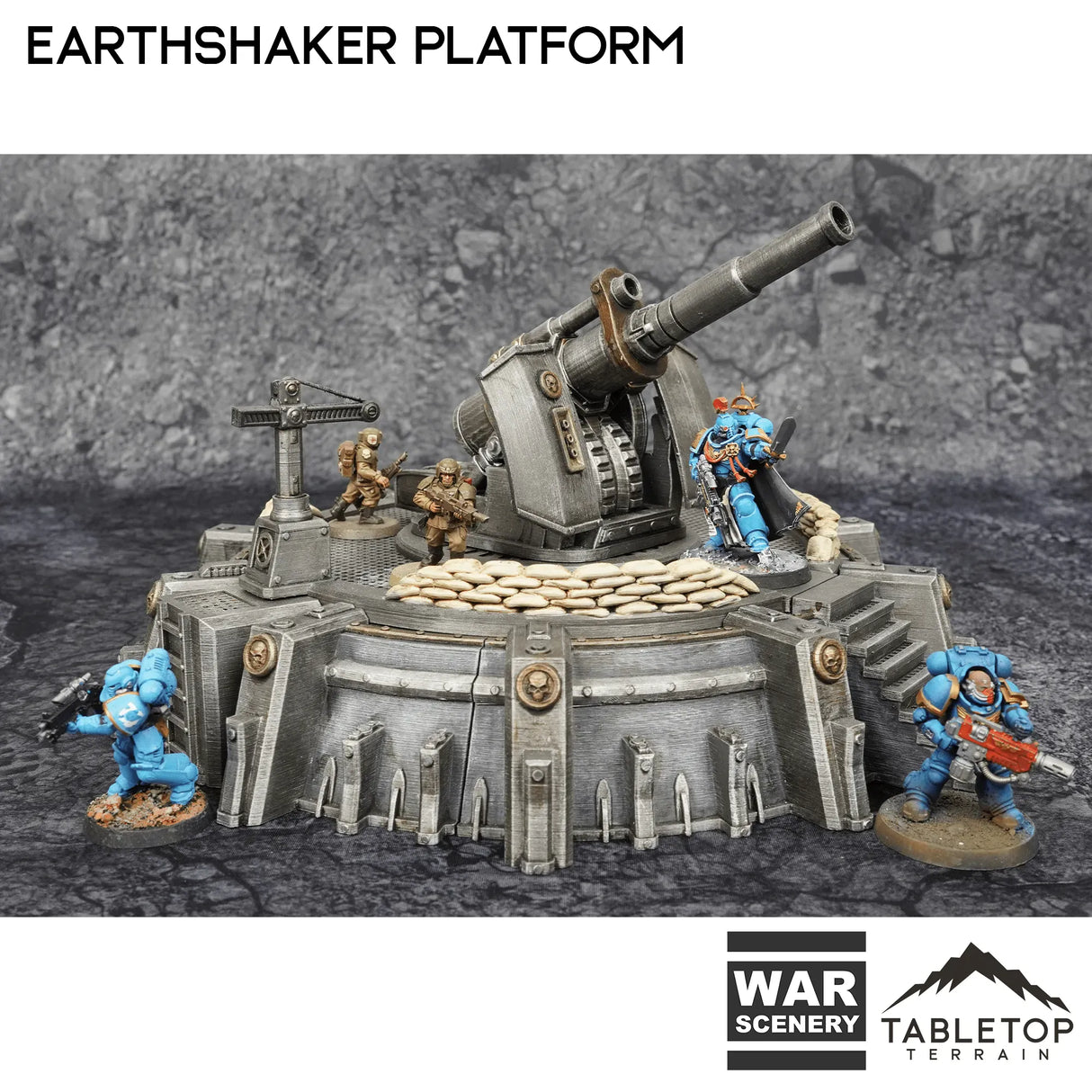 Tabletop Terrain Terrain Earthshaker Platform