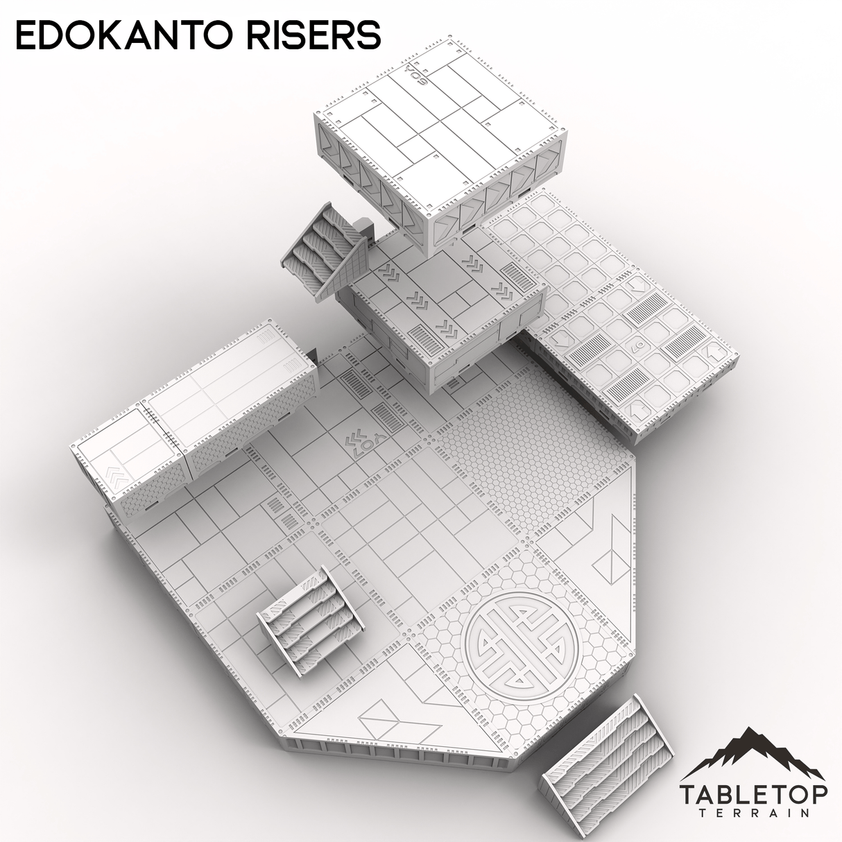 Tabletop Terrain Terrain EdoKanto Risers