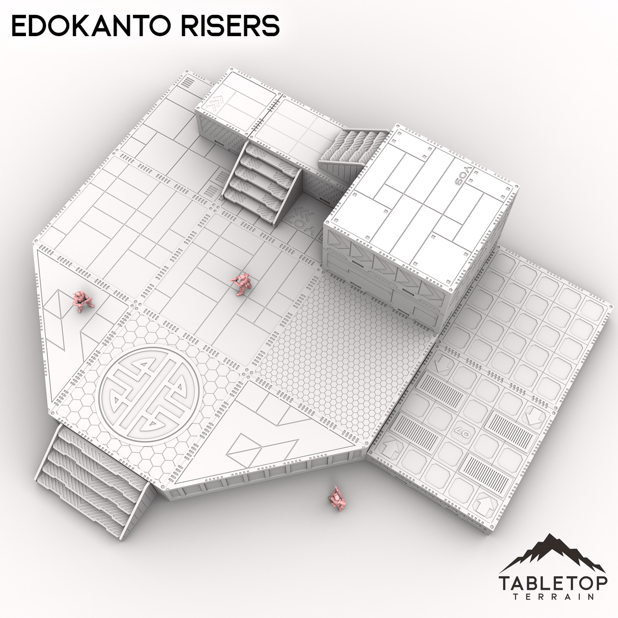 Tabletop Terrain Terrain EdoKanto Risers