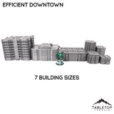 Tabletop Terrain Terrain Efficient Downtown - 6mm